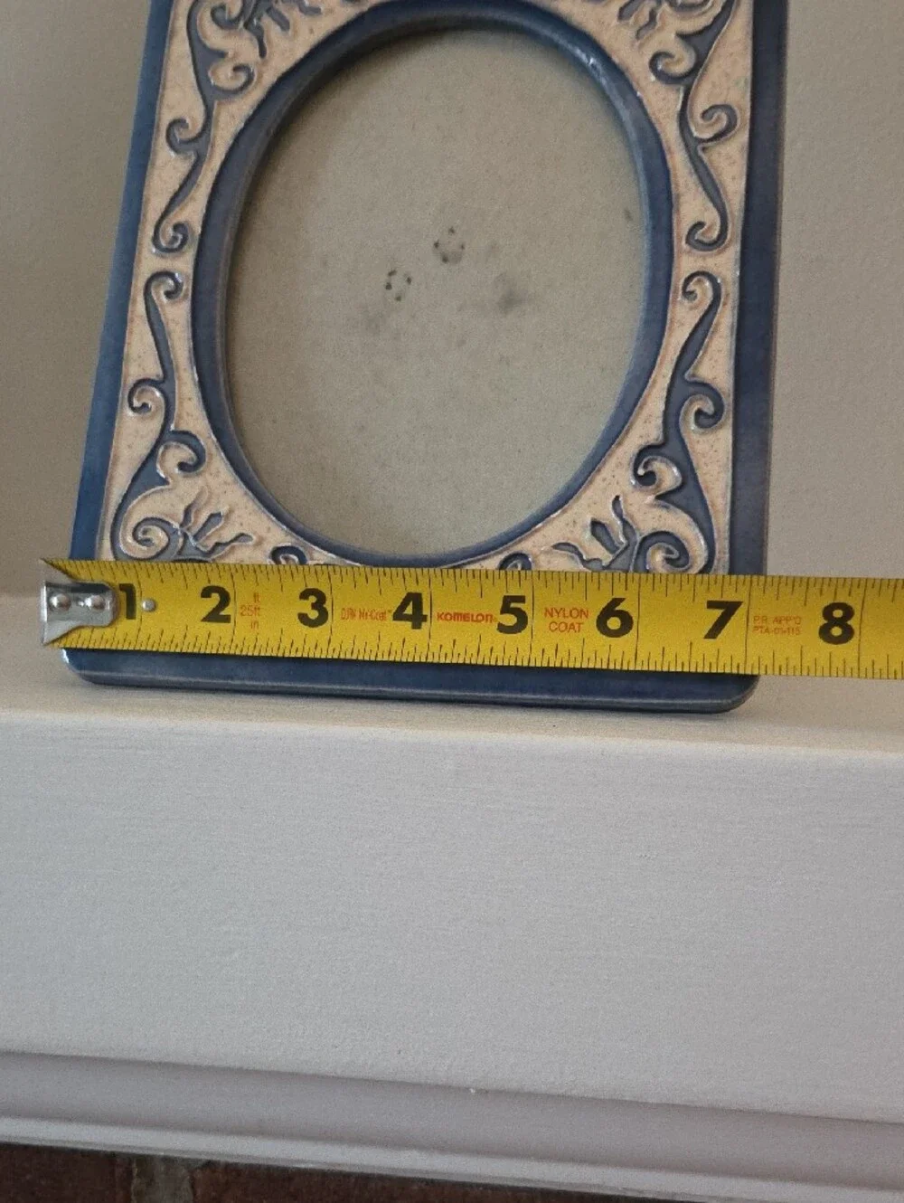 Ornate Ceramic Photo Frame